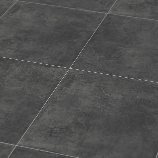 Keramische tegel Betonoptik Dark 80x80x3 cm