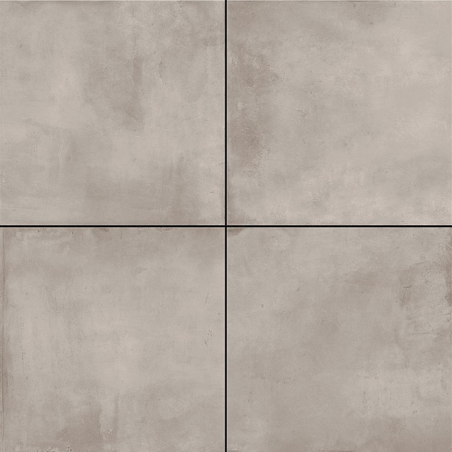Keramische tegel Factory Clay Tre 80x80x3 cm