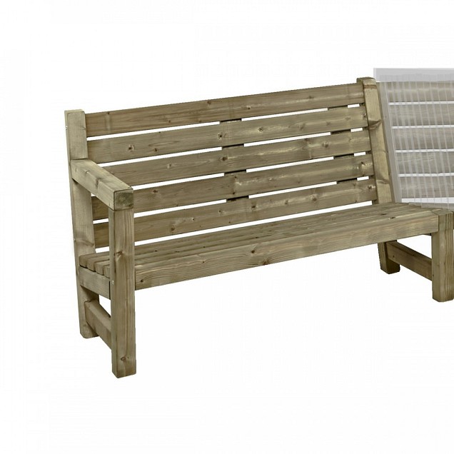 Loungebank tweezits, 135  cm