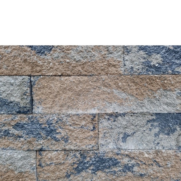 Rockwall XL 15x15x60 cm Havelte - getrommeld