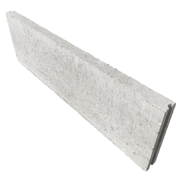 Betonband 6x40x100 cm grijs