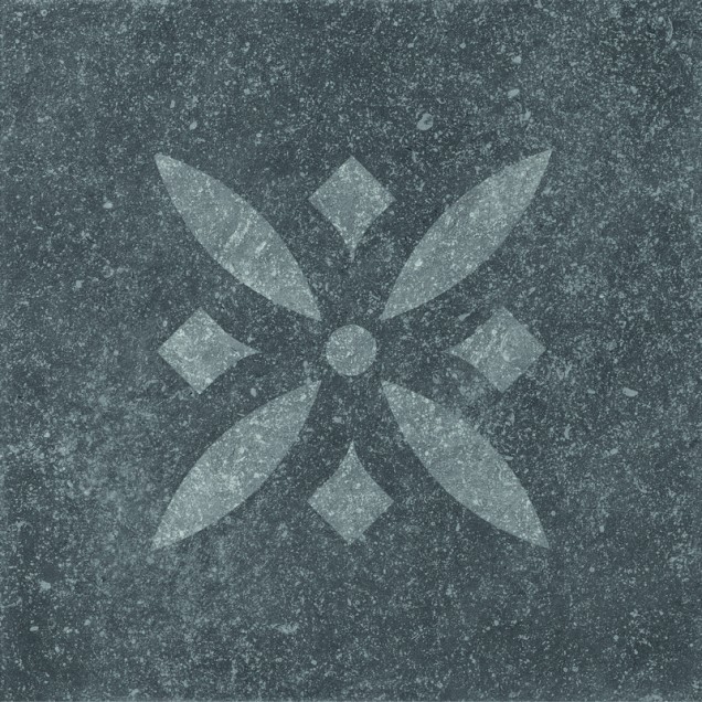 Imprint Ashler Coal 40x80x3 cm