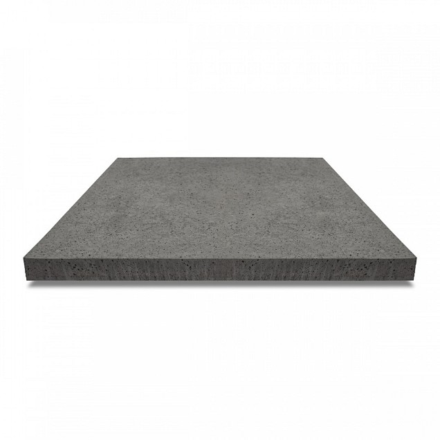 Oudhollandsche tegel, gewapend  80x80x10 Antraciet