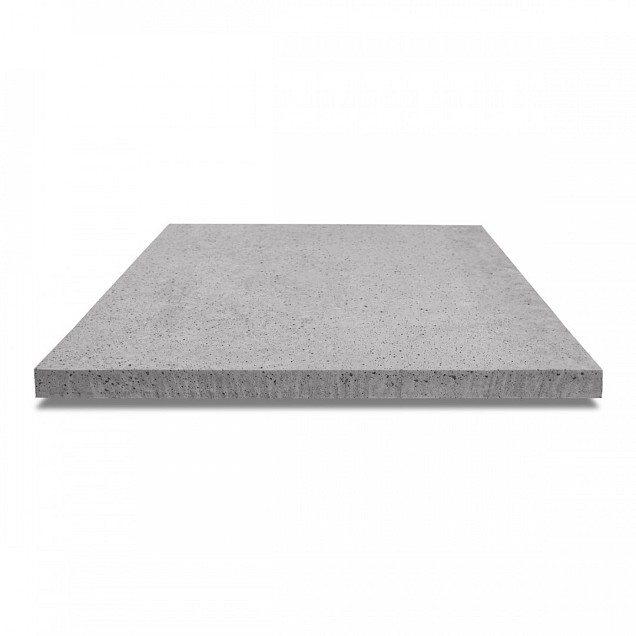 Oudhollandsche tegel, gewapend  100x100x8 Grijs