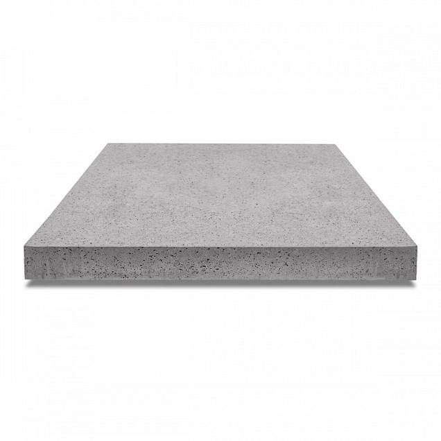 Oudhollandsche tegel, gewapend  100x100x10 Grijs