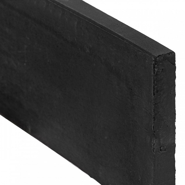 Berton©-onderplaat antraciet gecoat H24xD3,5xL180 cm