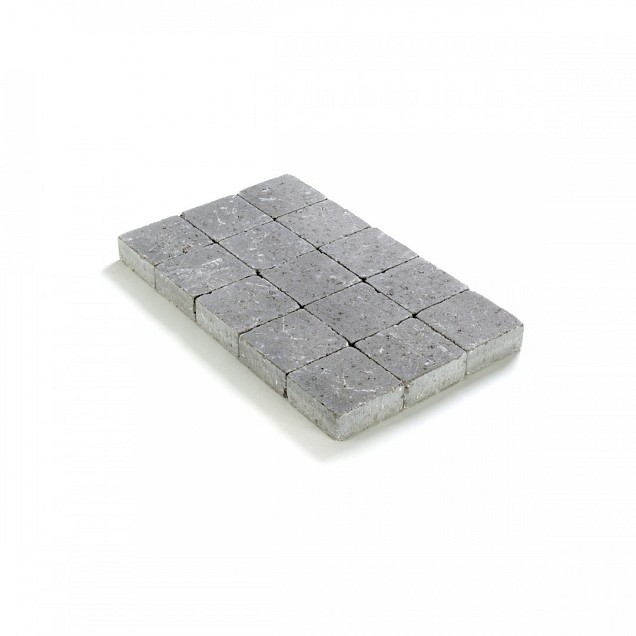 Kassei getrommeld 15x15x6 Grijs