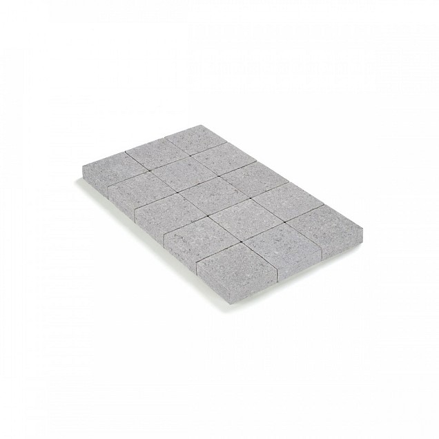 Kassei in-Line getrommeld 15x15x6 Grijs