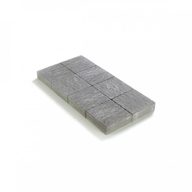 Kassei in-Line getrommeld 20x20x6 Grijs