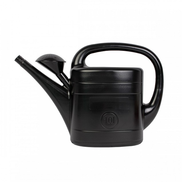 Gieter 10 liter zwart