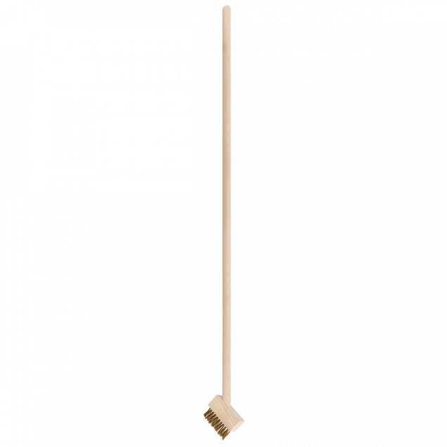 Onkruidborstel - Goldline - Stalen haren - Houten steel - 140 cm