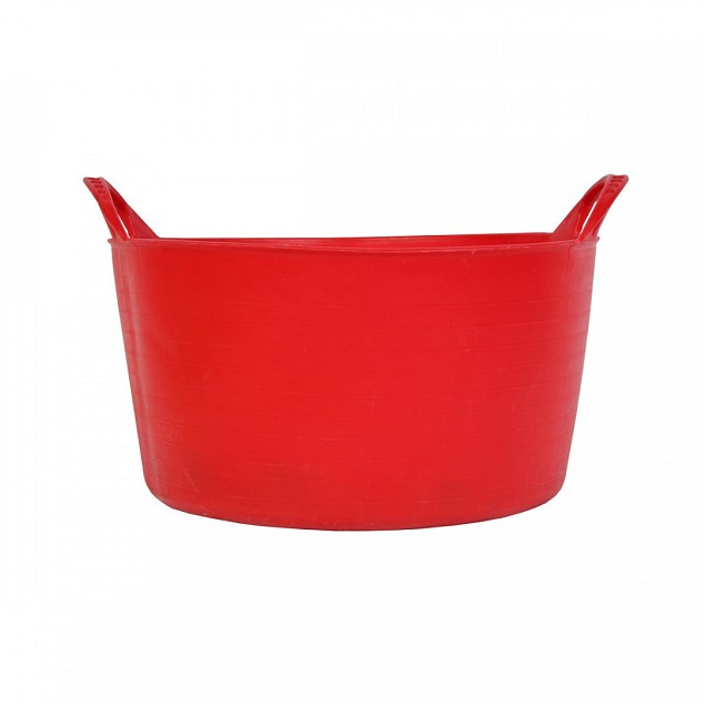 Kuip rood 14l flexibel