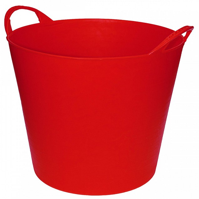 Flexibel kuipje 42l rood