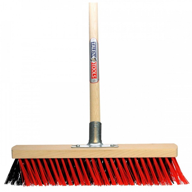 X-bezem - Buitenbezem - Nylon - Met dul - 40 centimeter - Zonder steel