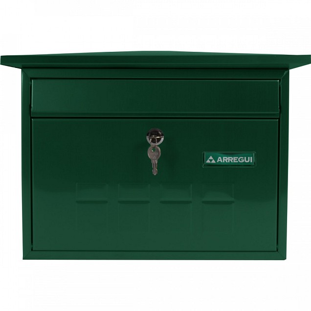 Brievenbus groen deco