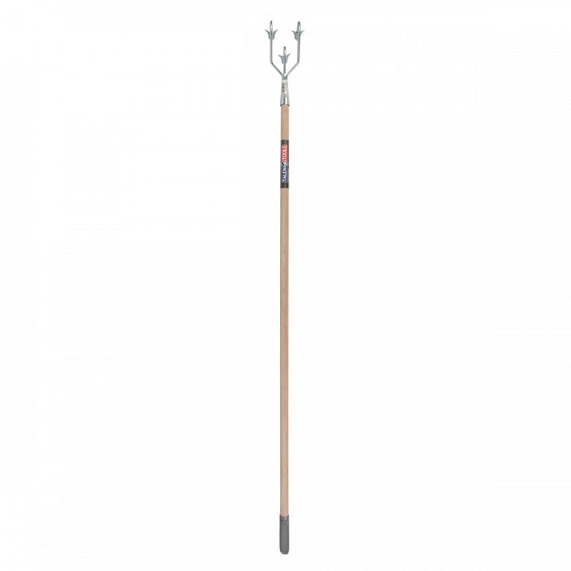 Cultivator - Verzinkt - 3 tanden - Essenhouten steel - 160 cm