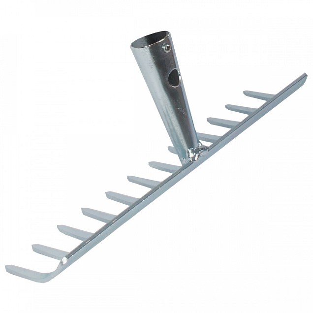 Tuinhark - 12 tanden - Verzinkt - 30 cm - Zonder steel
