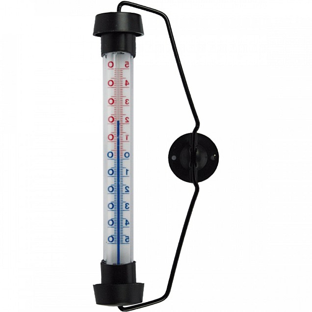 Raamthermometer 19cm kunststof