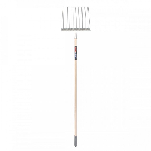 Paardenstalvork - Metaal - Essenhouten steel - 140 centimeter
