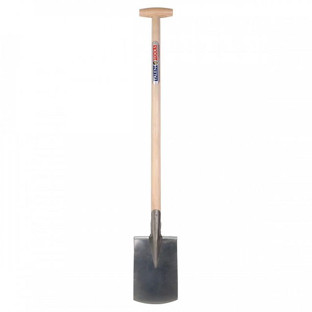 Damesspade - Blank gepolijst - Essenhouten steel - 85 cm