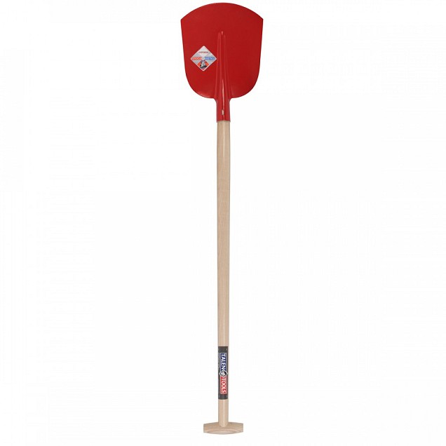 Schepbats - Maat 0 - Gehard staal - Essenhouten steel - 100 cm