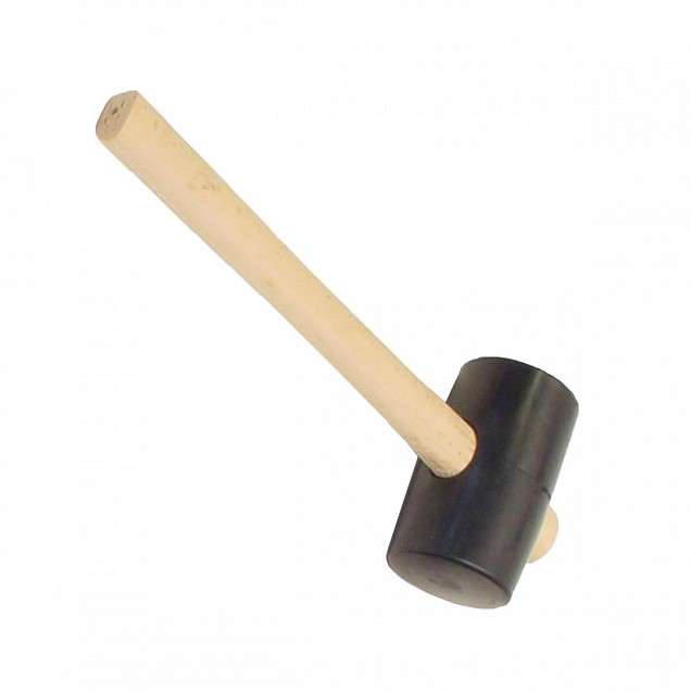 Rubberhamer nr 4 hard 1350gr