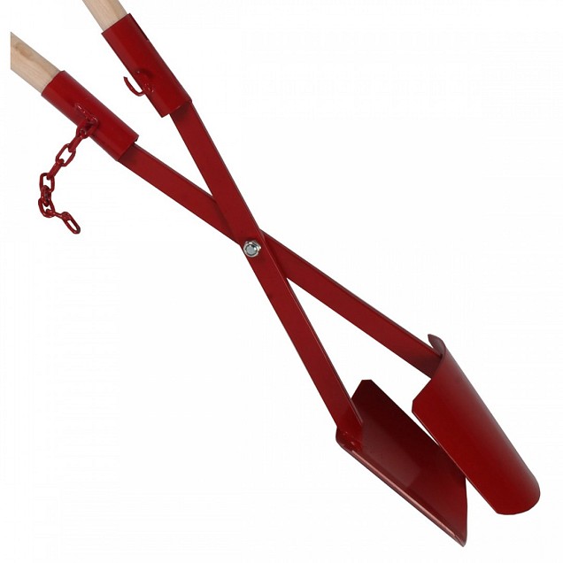 Palenzetter - Essenhouten stelen - dia 20-25 centimeter