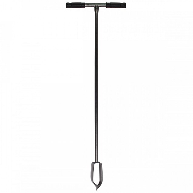 Grondboor - Professioneel - Gesmeed staal - 12 cm - Rubberen handvatten
