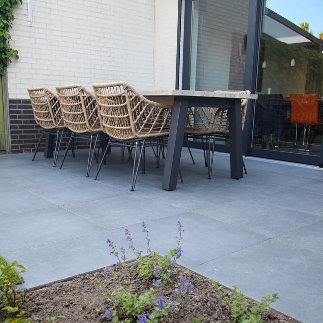 Solido Ceramica 30MM Cittadella Nero tegel 60x60x3 cm. rett