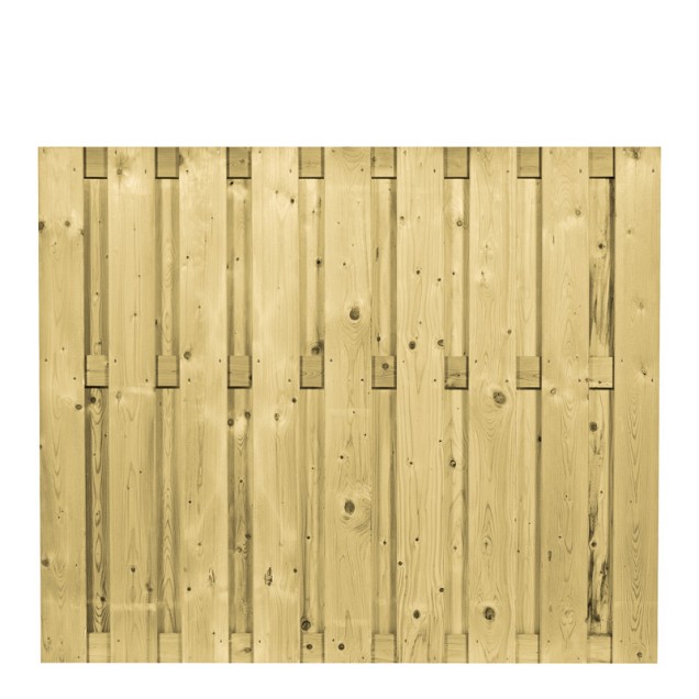 Vuren plankenscherm 150x180 cm