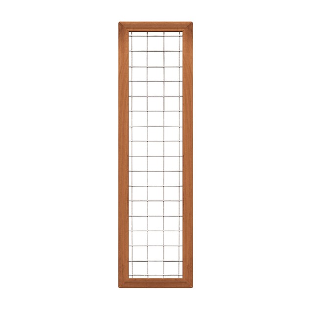 Bangkirai draadscherm 45x180 cm