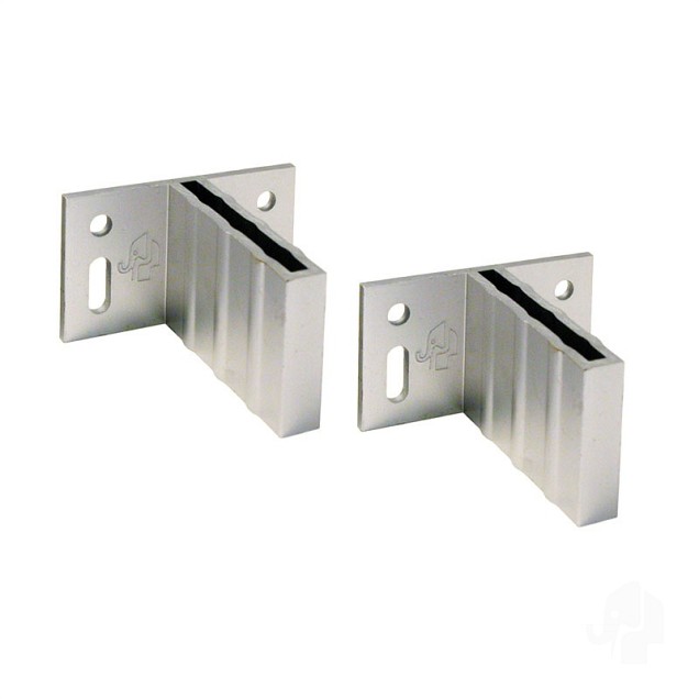 T-beslagset voor composietscherm blank (6 st)