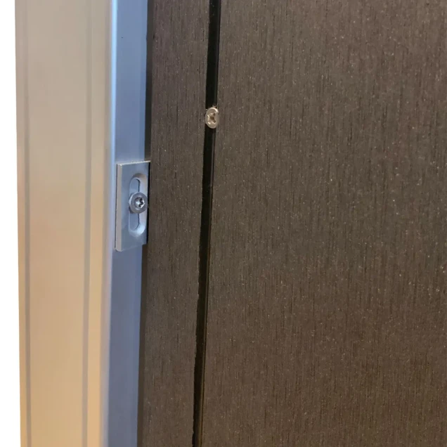 T-beslagset voor composietscherm blank (6 st)