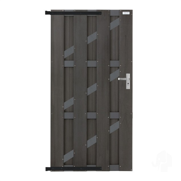 Composiet tuindeur 'Basic' 90x180 cm