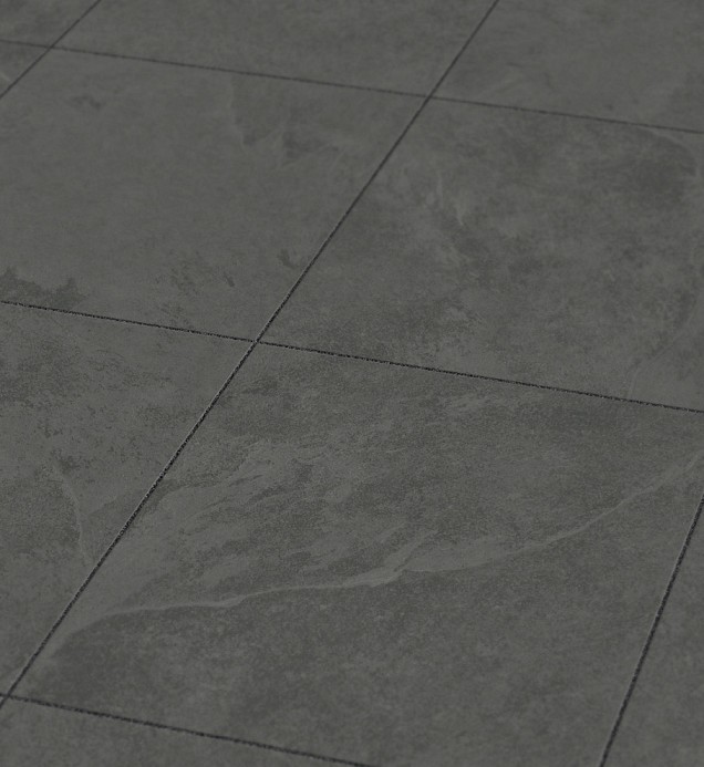 Keramische tegel 80x80x3 cm Slate Medium