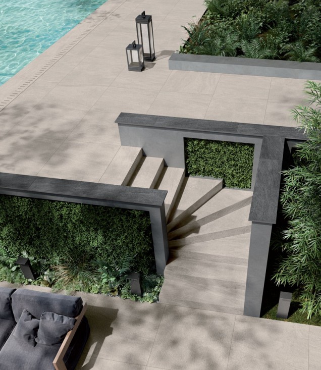 GeoCeramica® 100x100x4 cm ASPEN Sand