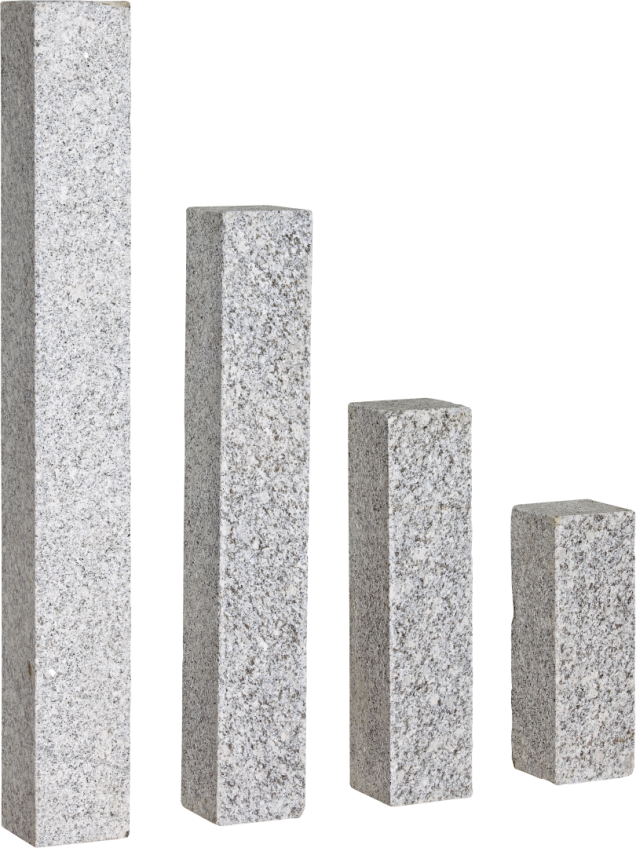 Palissade G603 grijs Piazzo 12x12x50 cm