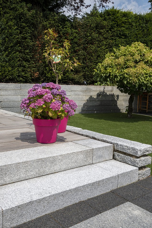 Traptrede G603 grijs Piazzo 15x35x100 cm