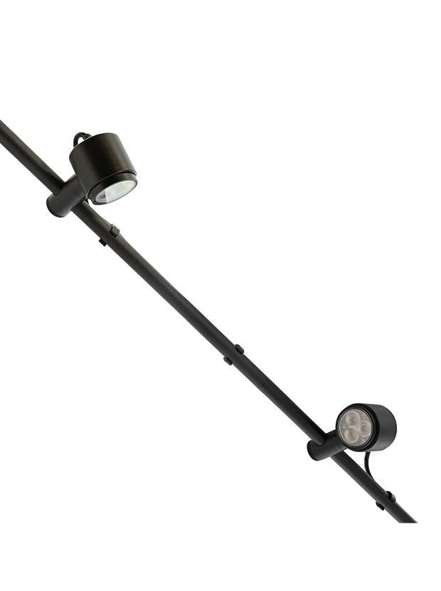 Mini Scope Duo 12V/1W (total 2W) LED Black Warm White