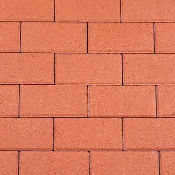 Betonstraatsteen 8cm rood komo