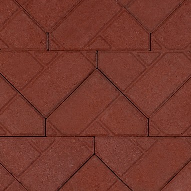 Bisschopsmuts 8cm rood