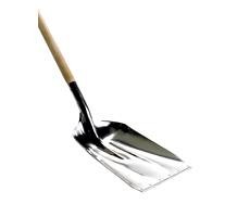 Schop - Karlstad - Aluminium - Essenhouten steel - 135 cm