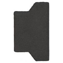 H-verbandsteen 8cm half antraciet S-top