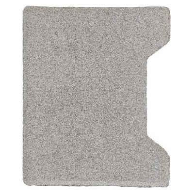 H-verbandsteen 8cm begin steen grijs S-top