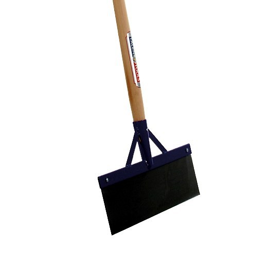 Betonschraper - Gehard staal - 50 cm - Essenhouten steel - 130 cm