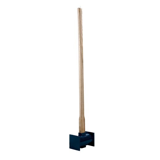 Tuinhamer - Vierkant - IJzer - Essenhouten steel - 90 cm